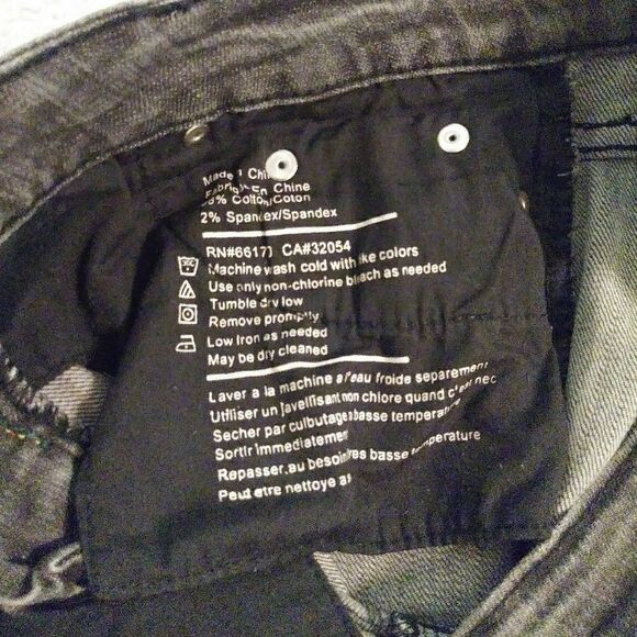 BDG Urban Outfitters Mid Rise Grey Skinny Jeans - Picture 5 of 5